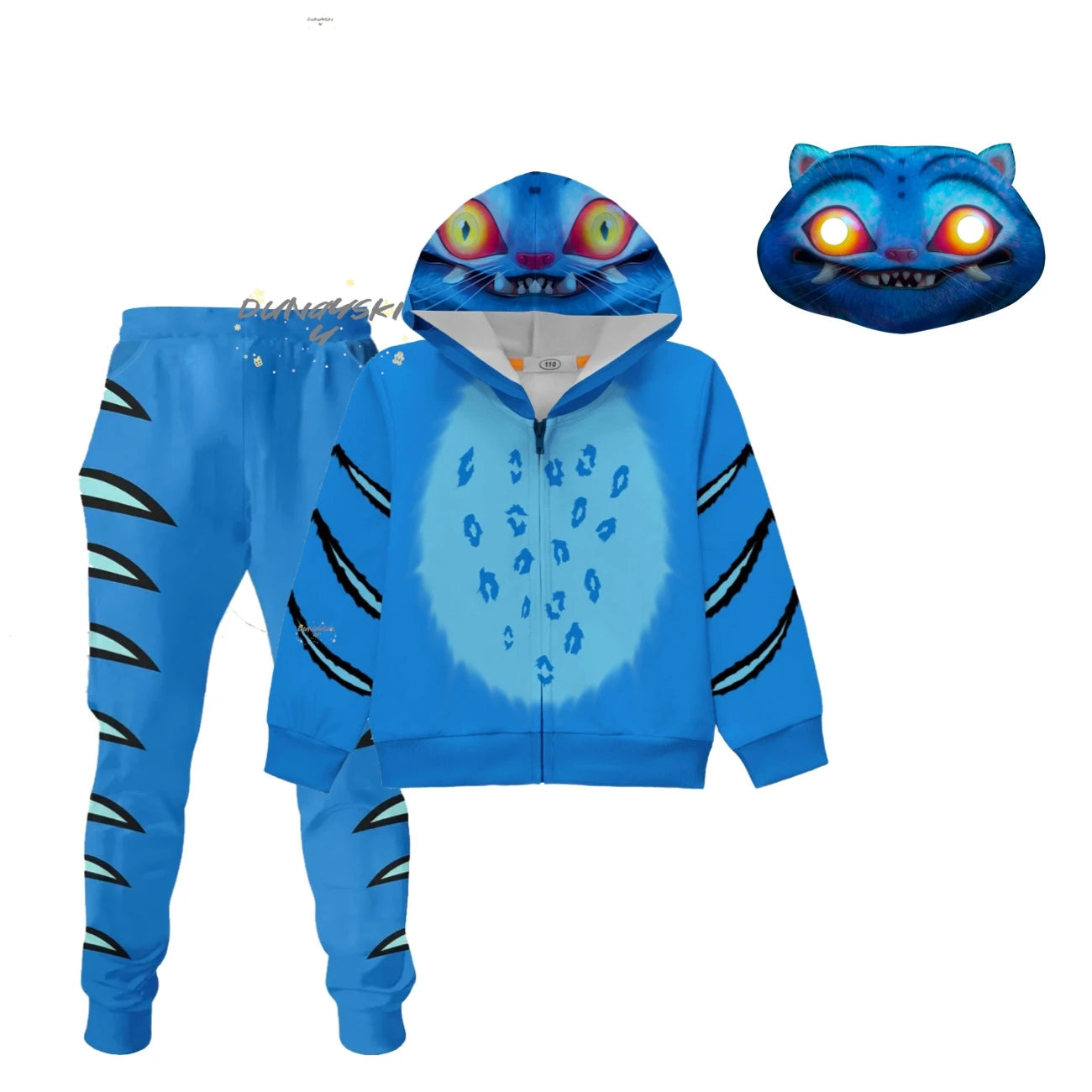 Costume à capuche du tigre Kpop Demon Hunters