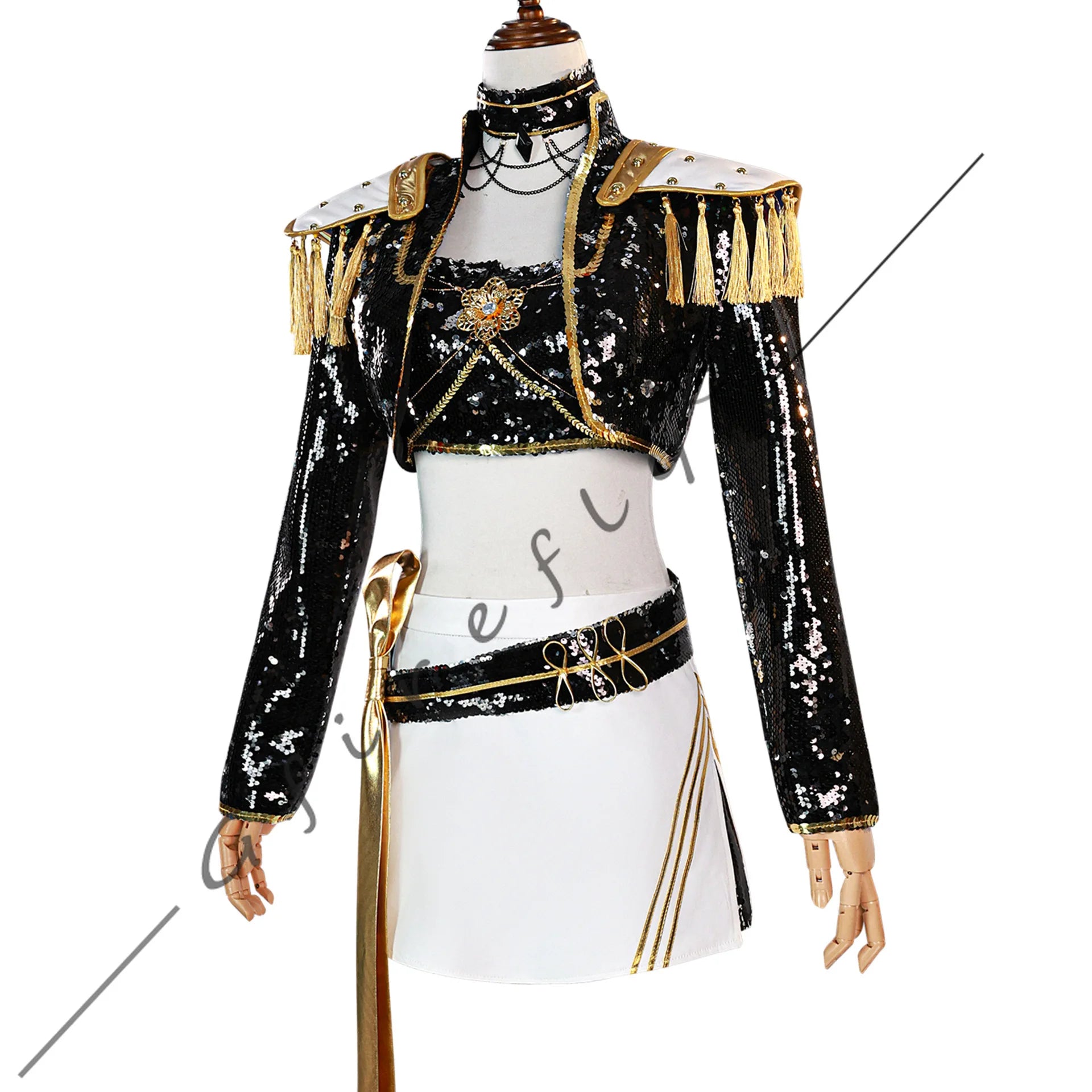 K-pop Demon Hunters Costume de performance Rumi, Mira et Zoey
