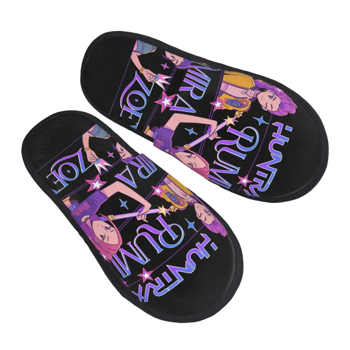 Kpop Demon Hunters Huntrix Flip Flop en mousse mémoire