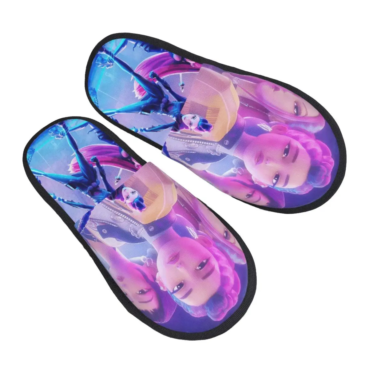 Kpop Demon Hunters Huntrix Flip Flop en mousse mémoire