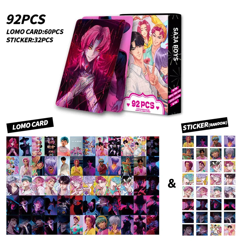 Cartes à collectionner, 96 PCS Huntrix, K-pop Demon Hunters Collection