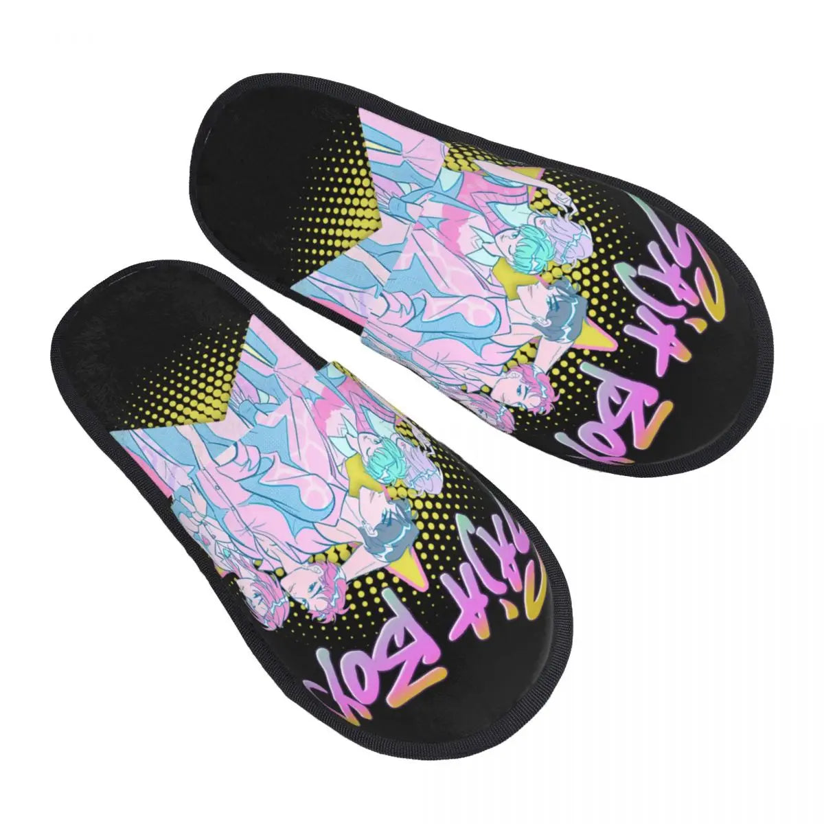 Kpop Demon Hunters Huntrix Flip Flop en mousse mémoire