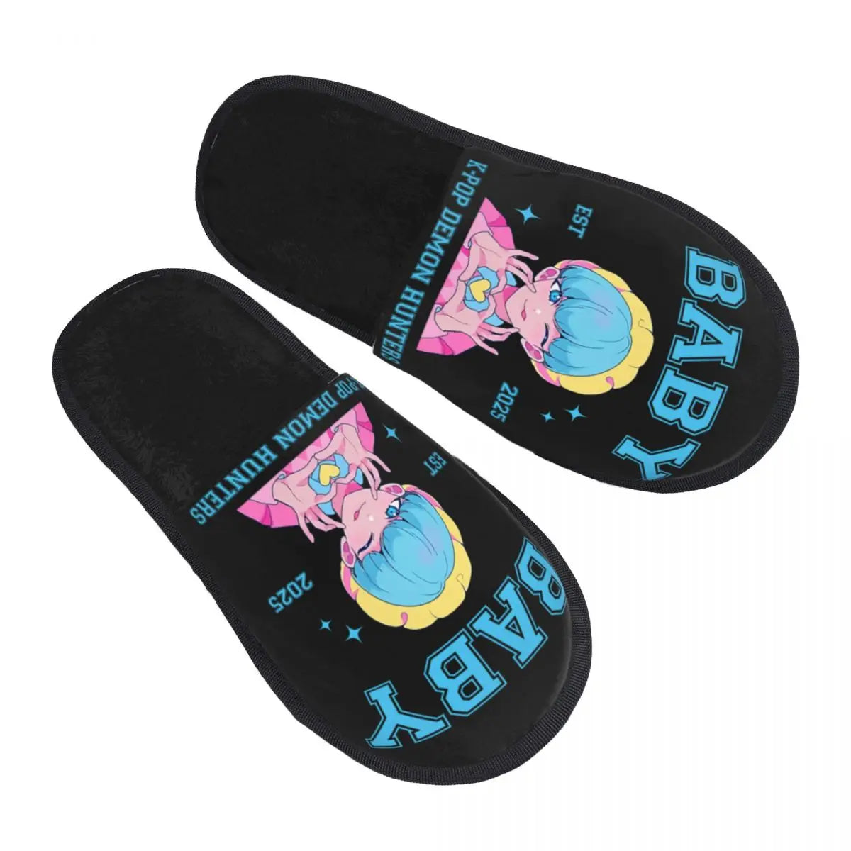 Kpop Demon Hunters Huntrix Flip Flop en mousse mémoire