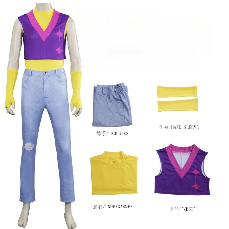 Saja Boys Costume KPop Demons Hunters Romance