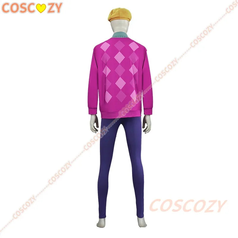 Saja Boys Baby Costume ensemble complet jaune et rose