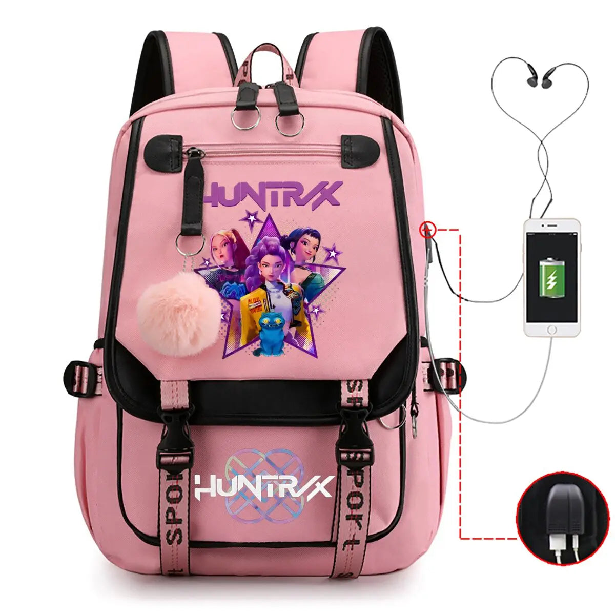 Sac à dos K-Pop Demon Hunters