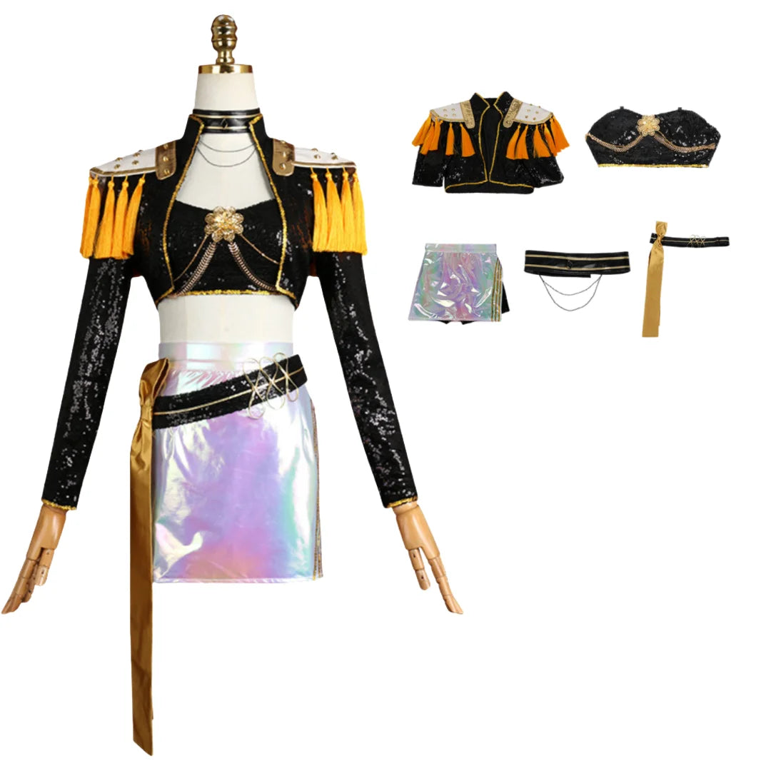 K-Pop Zoey Mira Rumi Costume, postiche et accessoires