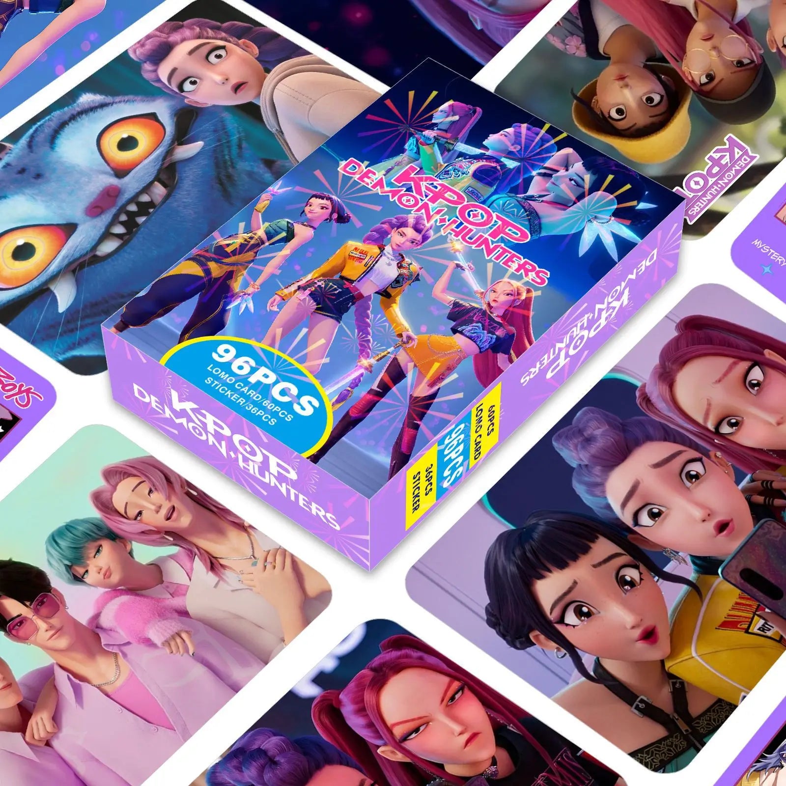 Cartes à collectionner, 96 PCS Huntrix, K-pop Demon Hunters Collection