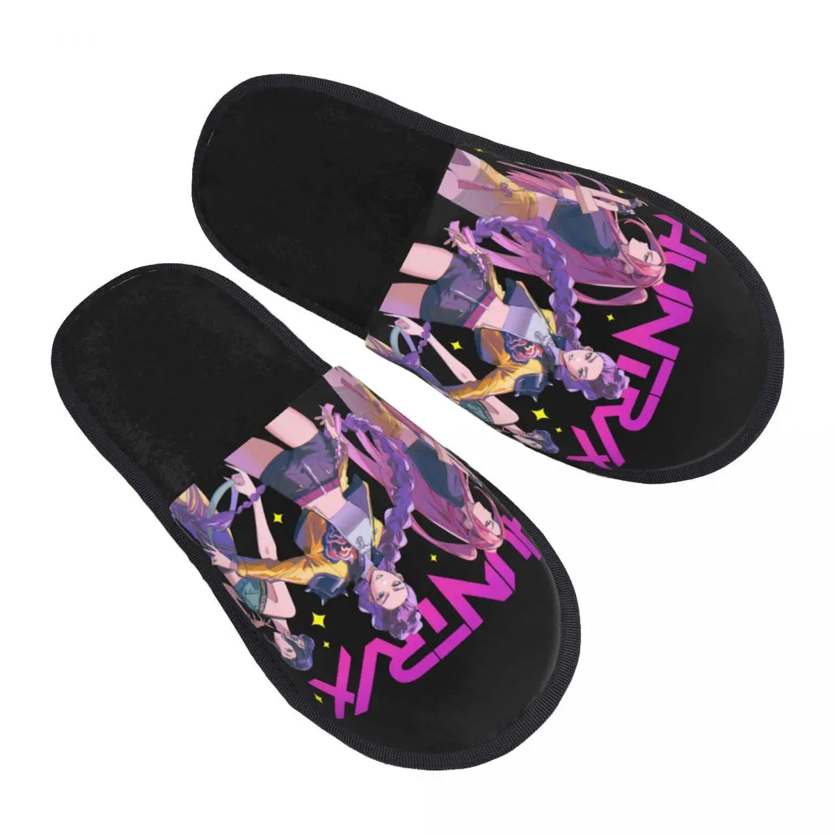 Kpop Demon Hunters Huntrix Flip Flop en mousse mémoire