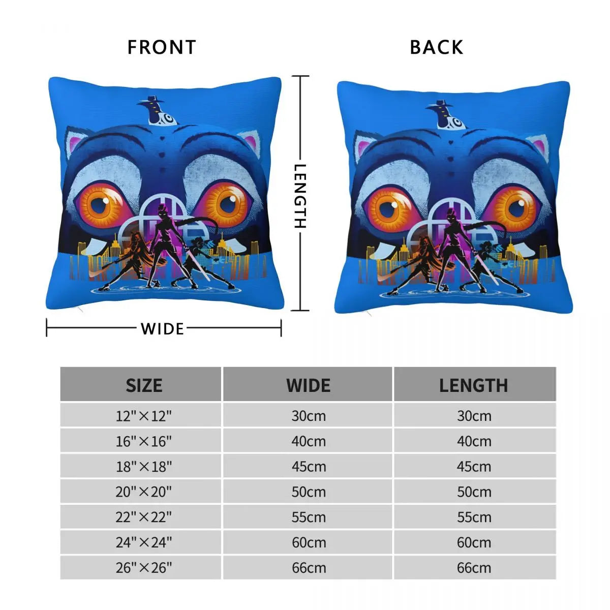 Recouvrement de coussin K-Pop Demon Hunters Huntrix