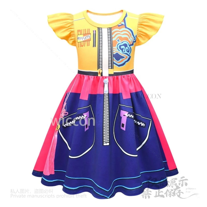 KPOP Huntrix Mira Rumi Zoey Costume pour enfants