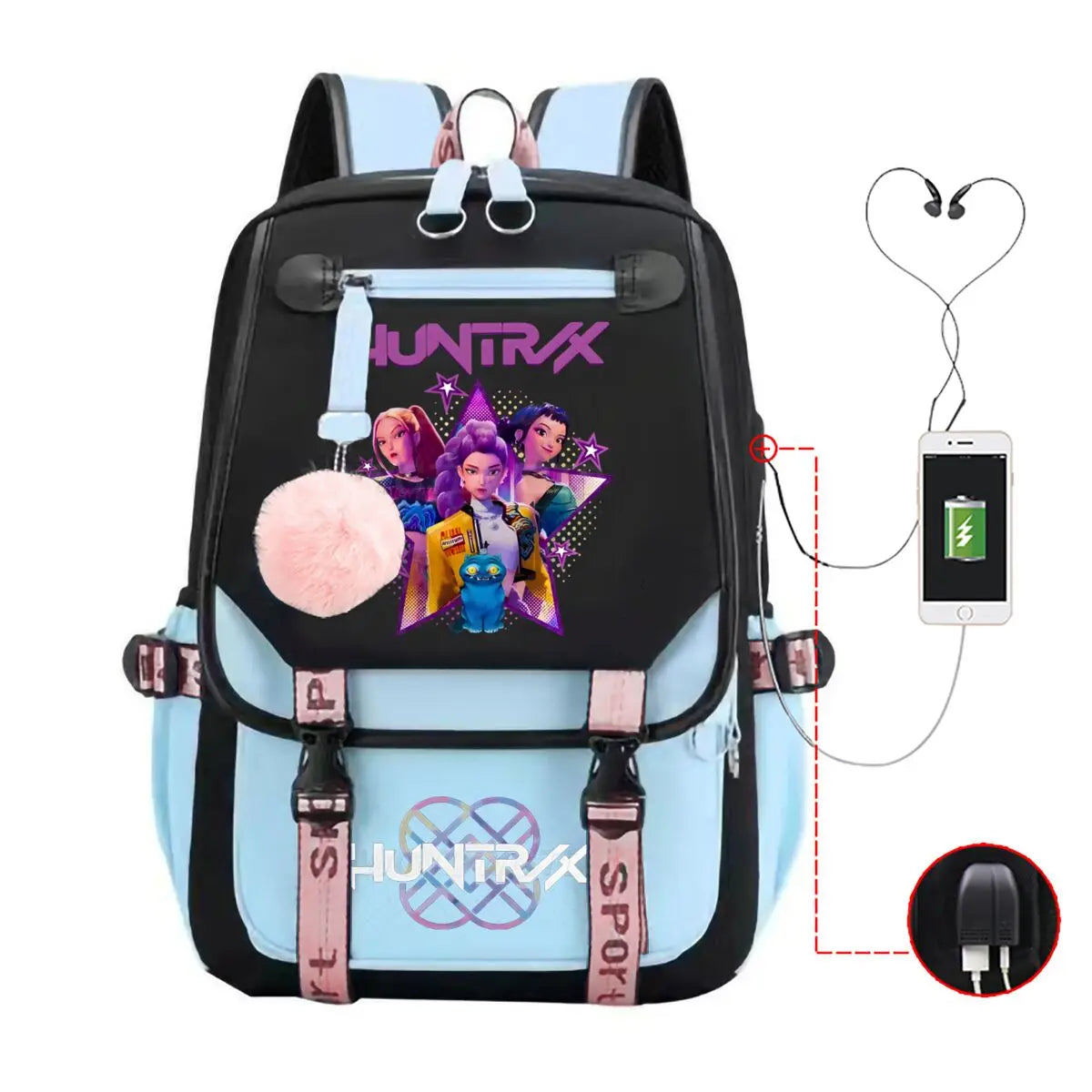 Sac à dos K-Pop Demon Hunters