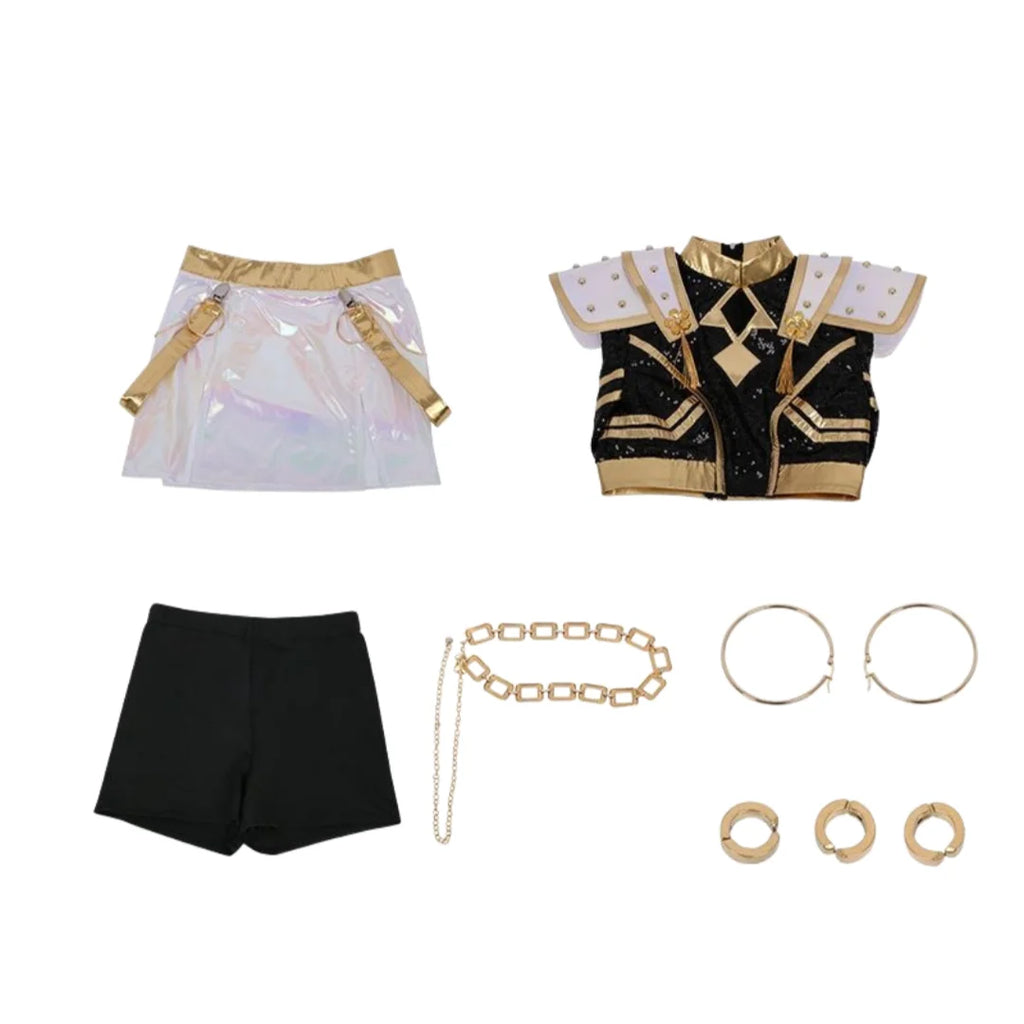 K-Pop Zoey Mira Rumi Costume, postiche et accessoires