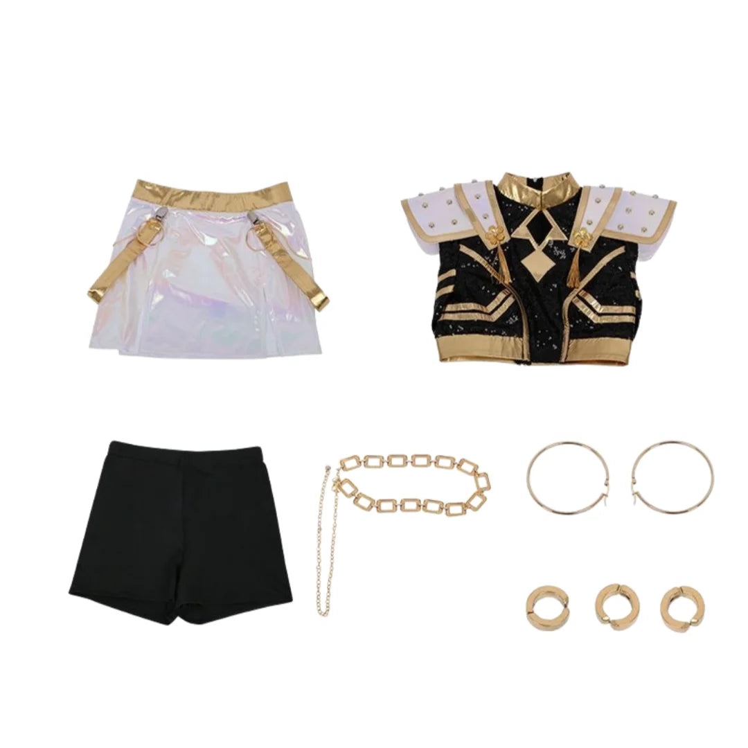 K-Pop Zoey Mira Rumi Costume, postiche et accessoires