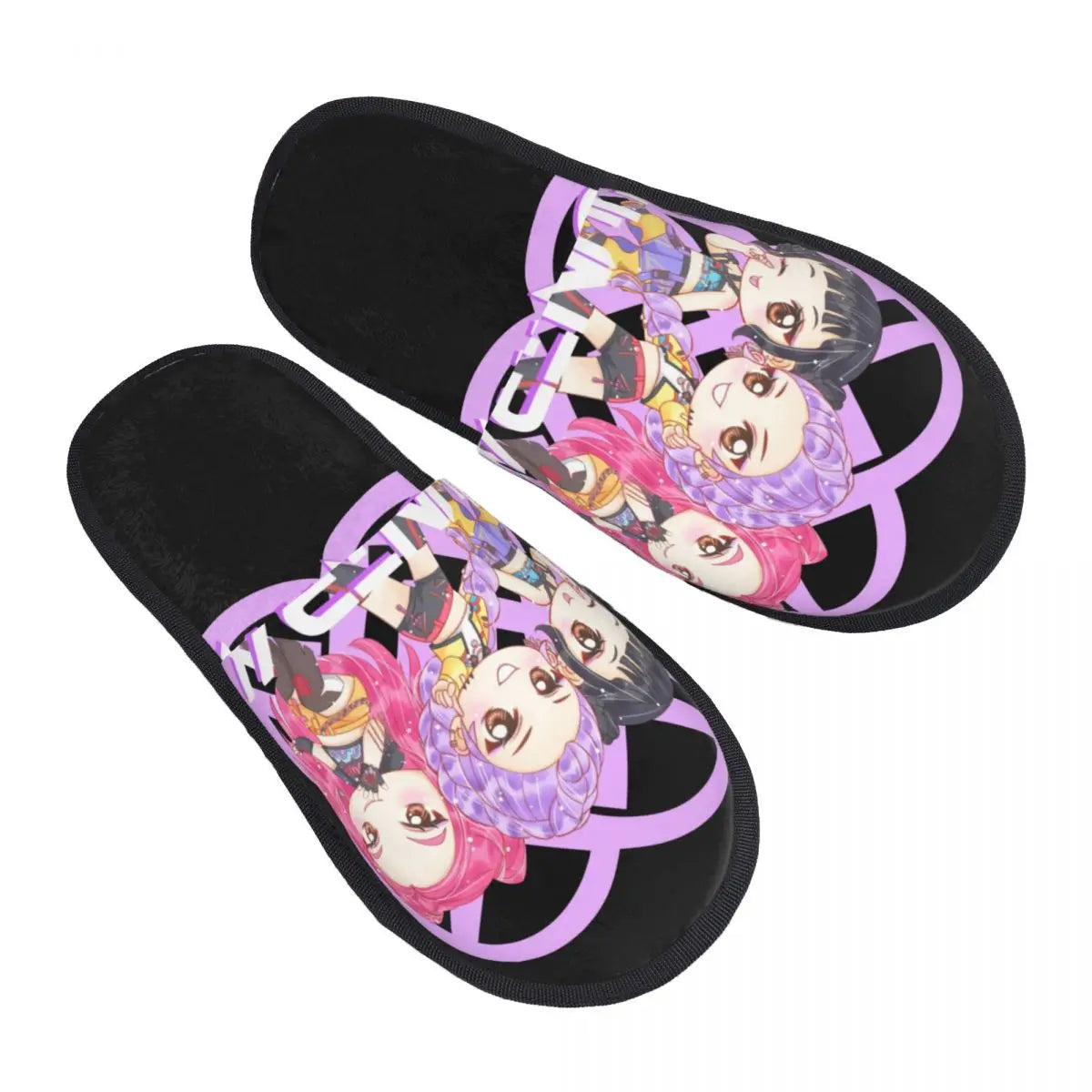 Kpop Demon Hunters Huntrix Flip Flop en mousse mémoire