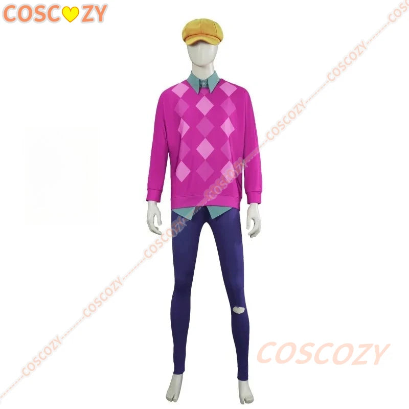 Saja Boys Baby Costume ensemble complet jaune et rose