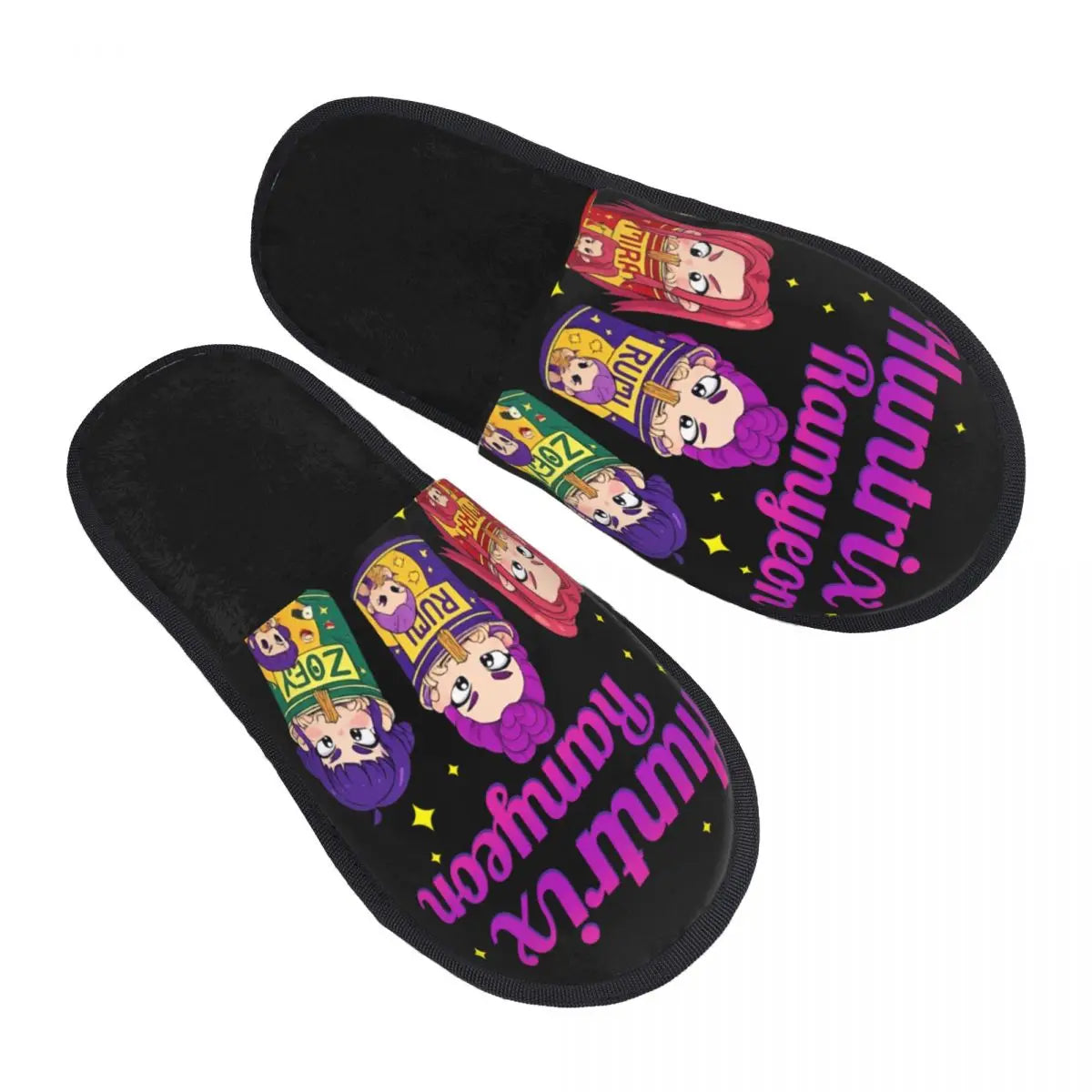 Kpop Demon Hunters Huntrix Flip Flop en mousse mémoire