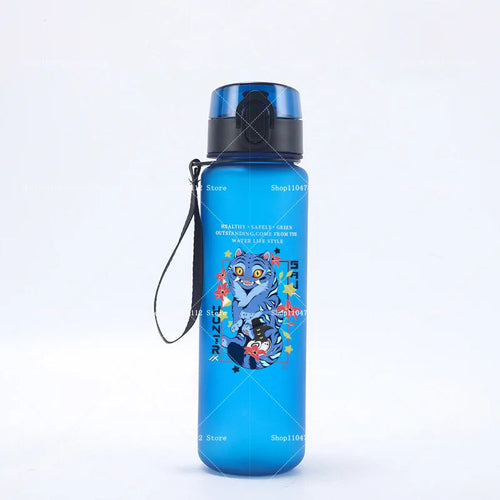 650ML KPop Demon Hunters Water Cup Trend Simple Frosted Sports Water