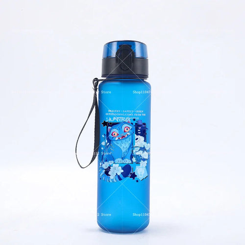 650ML KPop Demon Hunters Water Cup Trend Simple Frosted Sports Water