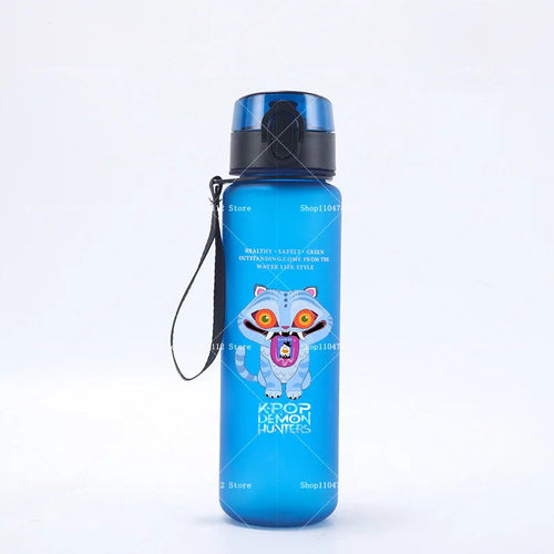 650ML KPop Demon Hunters Water Cup Trend Simple Frosted Sports Water