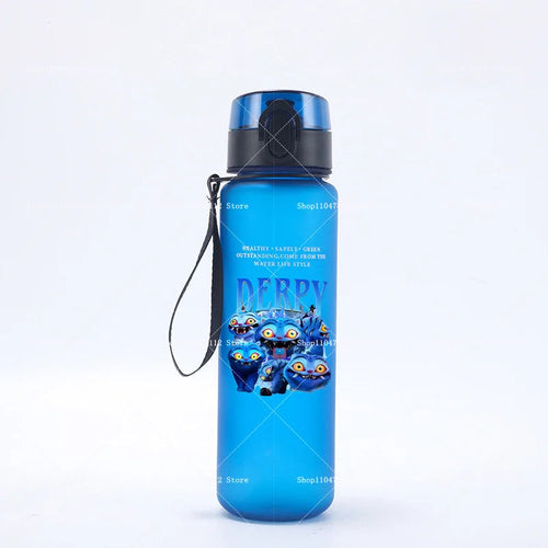 650ML KPop Demon Hunters Water Cup Trend Simple Frosted Sports Water