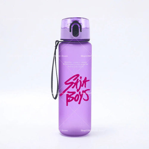 650ML KPop Demon Hunters Water Cup Trend Simple Frosted Sports Water