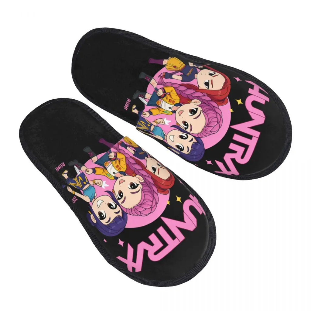 Kpop Demon Hunters Huntrix Flip Flop en mousse mémoire