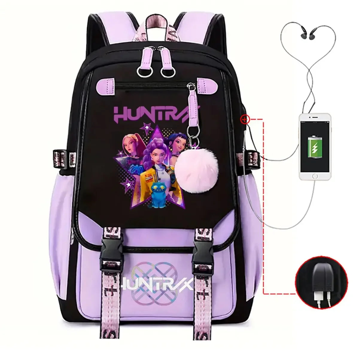 Sac à dos K-Pop Demon Hunters