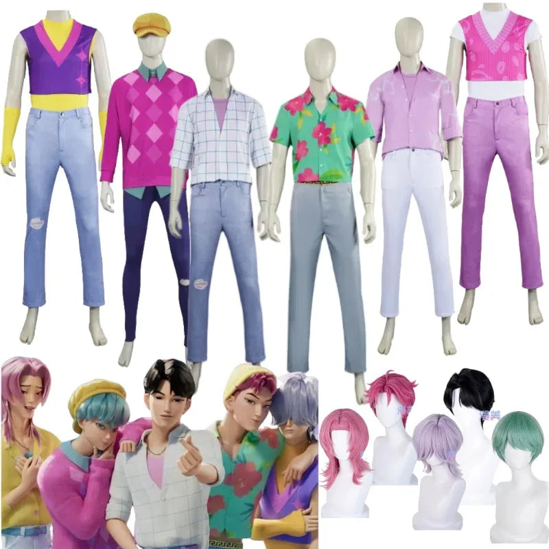 Saja Boys Costume KPop Demons Hunters Romance