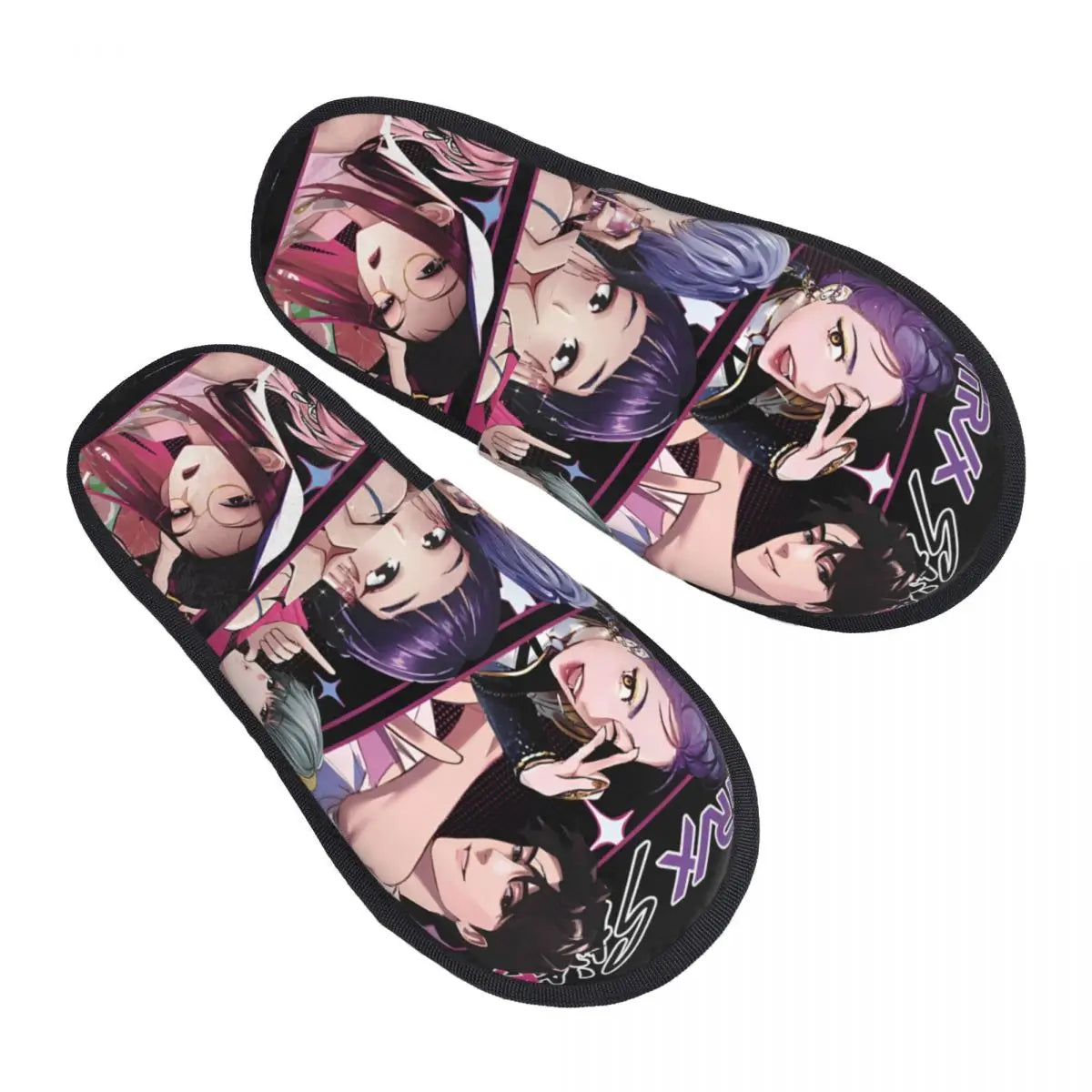 Kpop Demon Hunters Huntrix Flip Flop en mousse mémoire