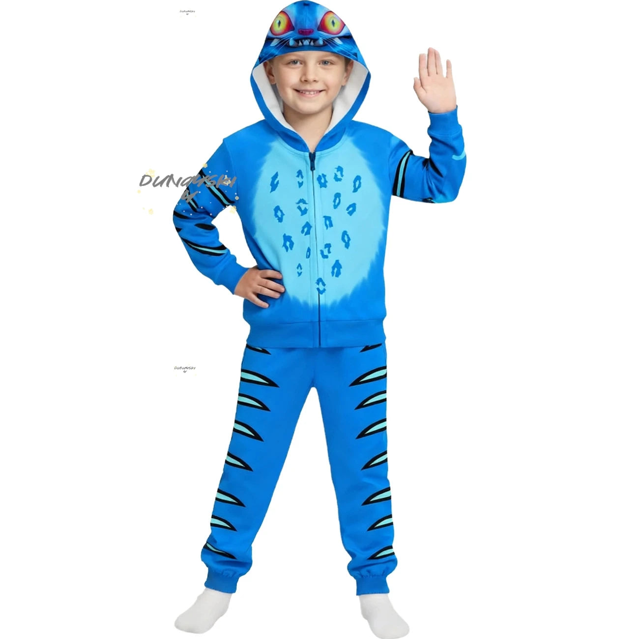 Costume à capuche du tigre Kpop Demon Hunters