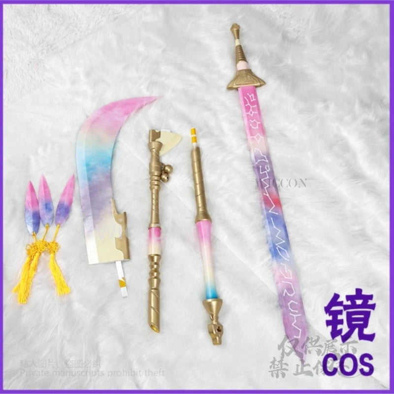 Accessoires en résine, armes Huntrix K-Pop Demon Hunters