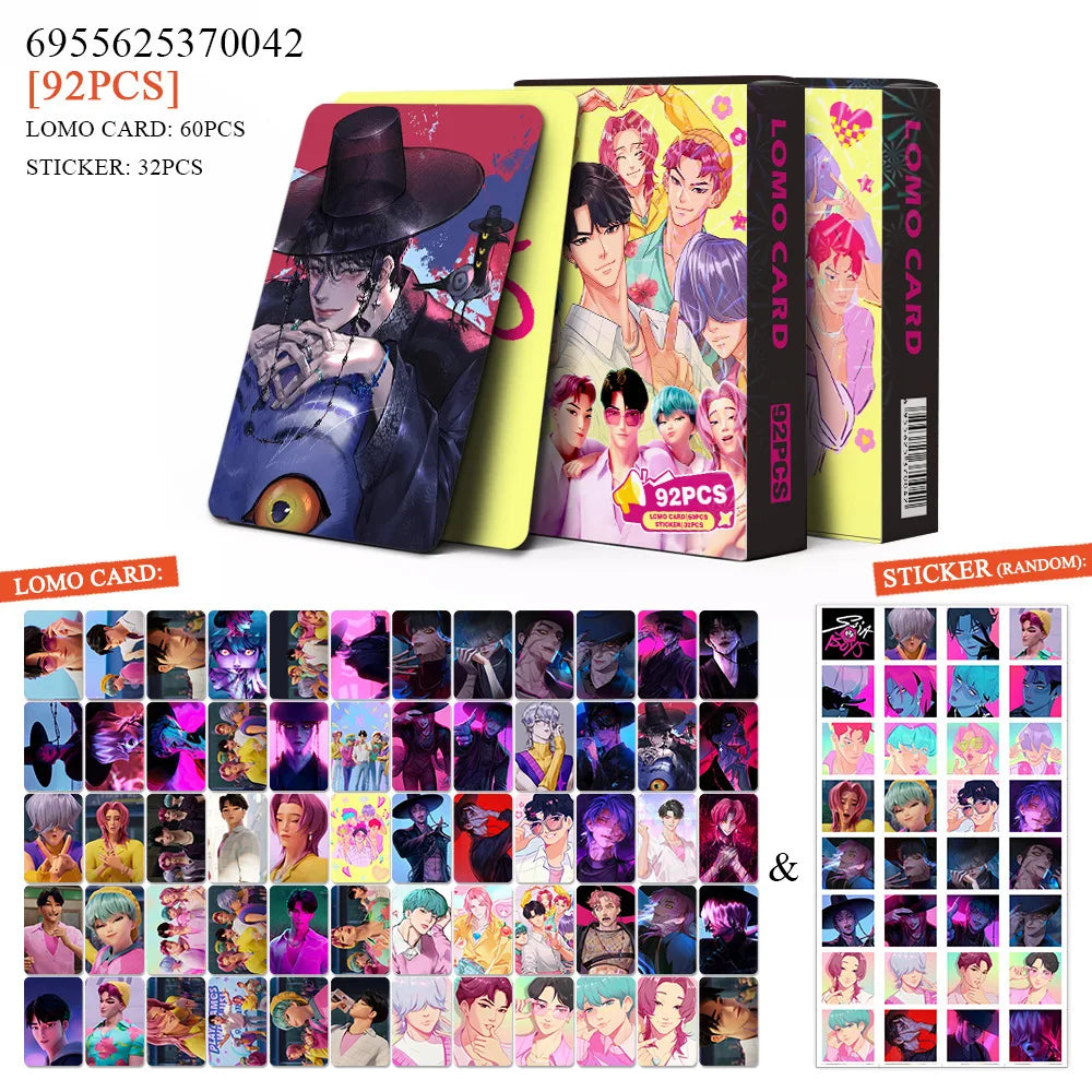 Cartes à collectionner, 96 PCS Huntrix, K-pop Demon Hunters Collection