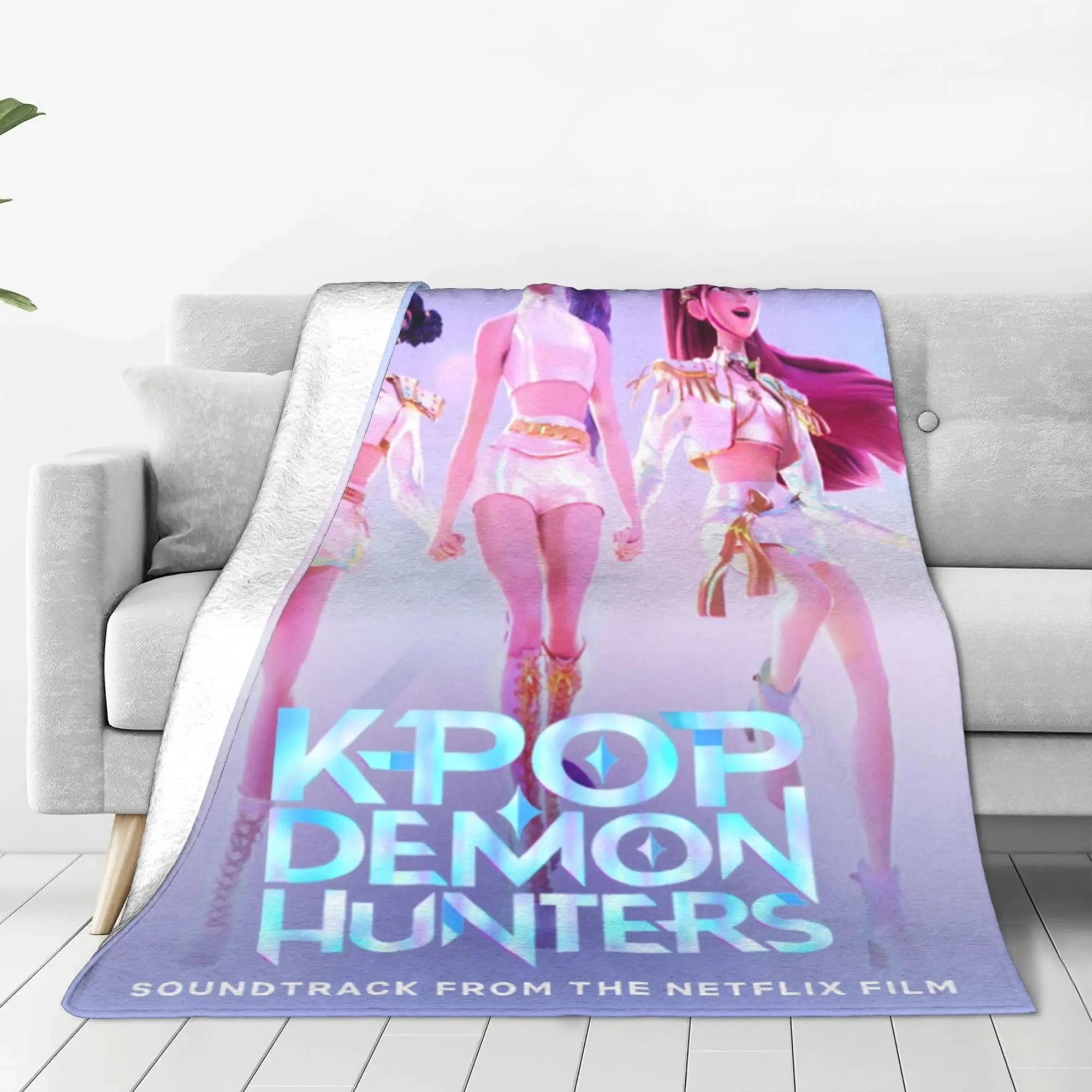 Couverture polaire K-Pop Demon Hunters Huntrix