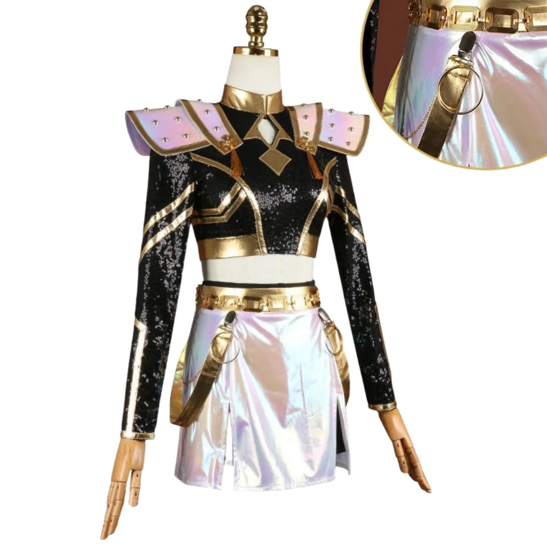 K-Pop Zoey Mira Rumi Costume, postiche et accessoires