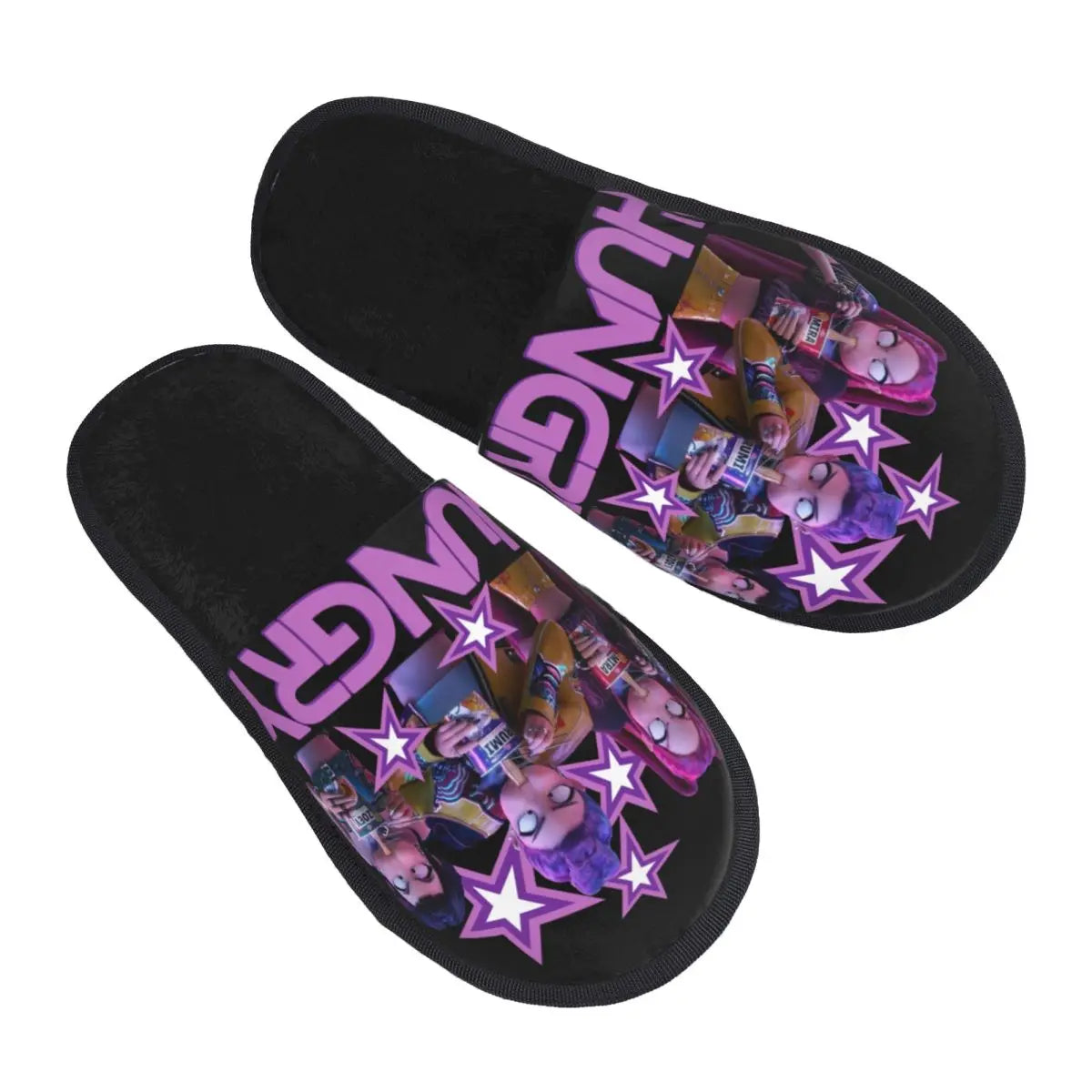 Kpop Demon Hunters Huntrix Flip Flop en mousse mémoire