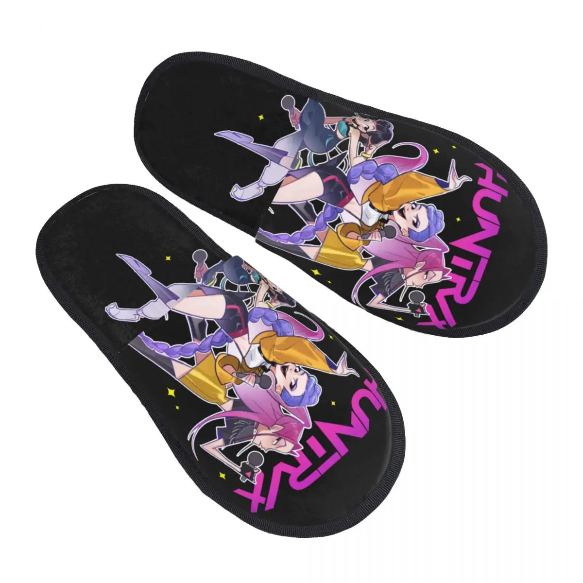 Kpop Demon Hunters Huntrix Flip Flop en mousse mémoire