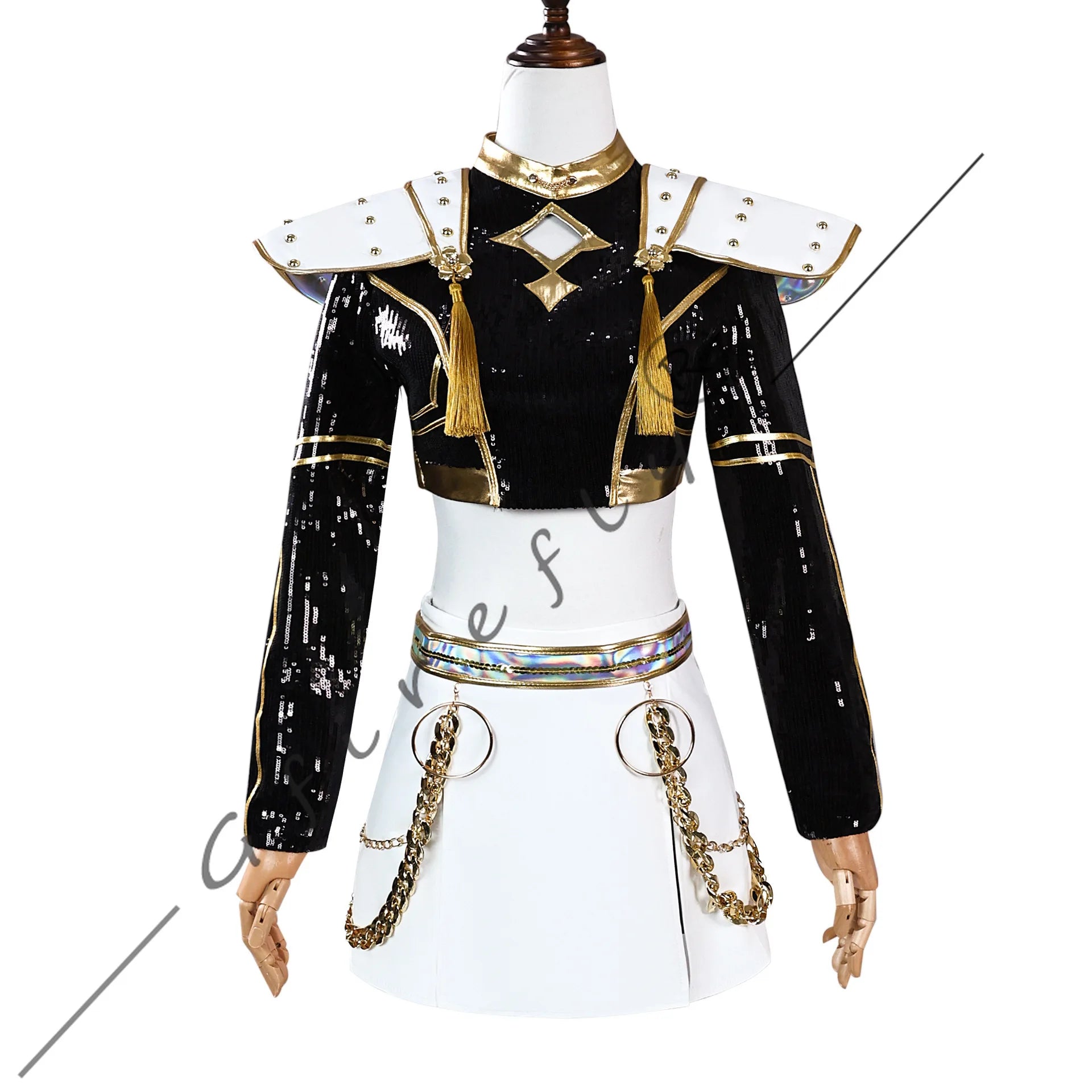 K-pop Demon Hunters Costume de performance Rumi, Mira et Zoey