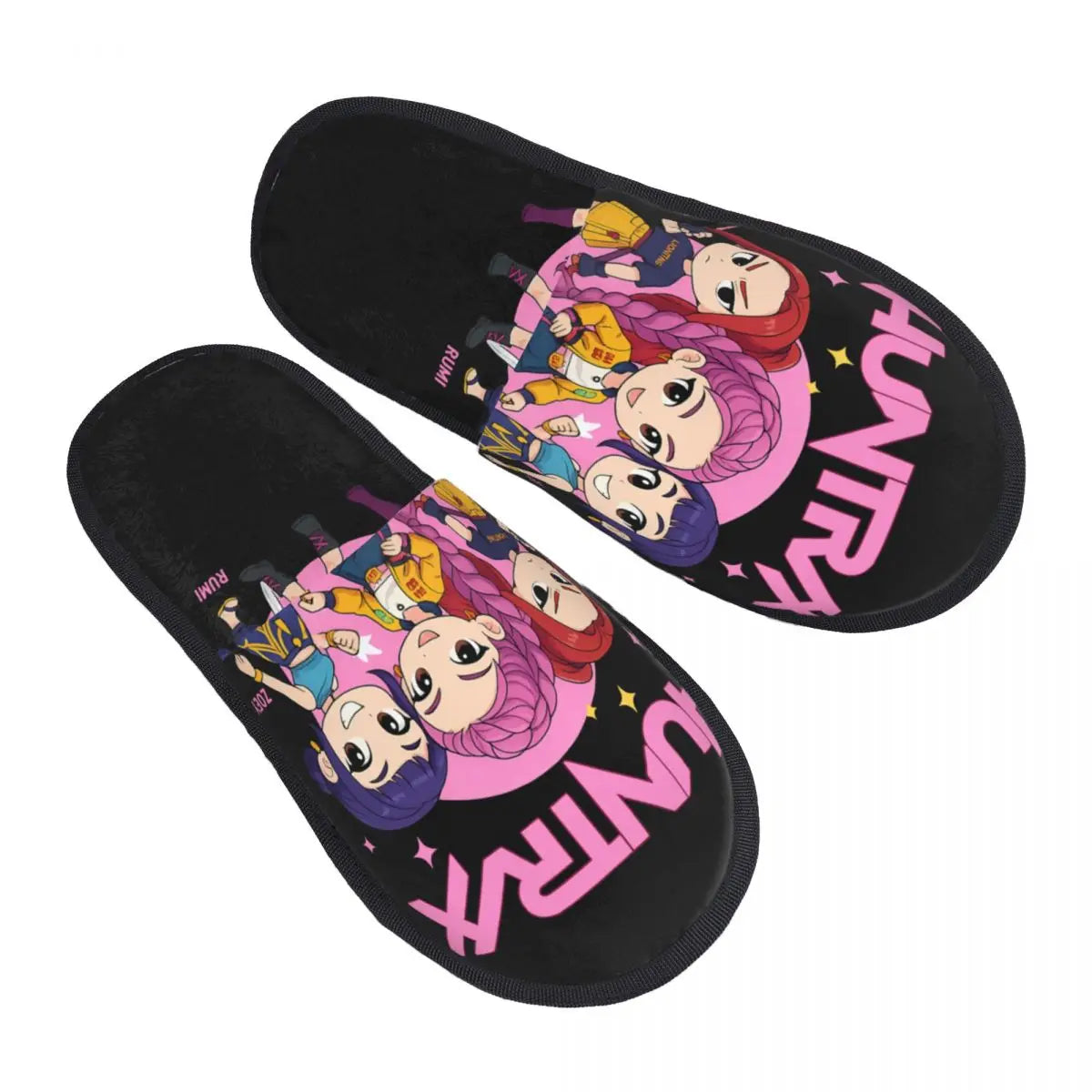 Kpop Demon Hunters Huntrix Flip Flop en mousse mémoire