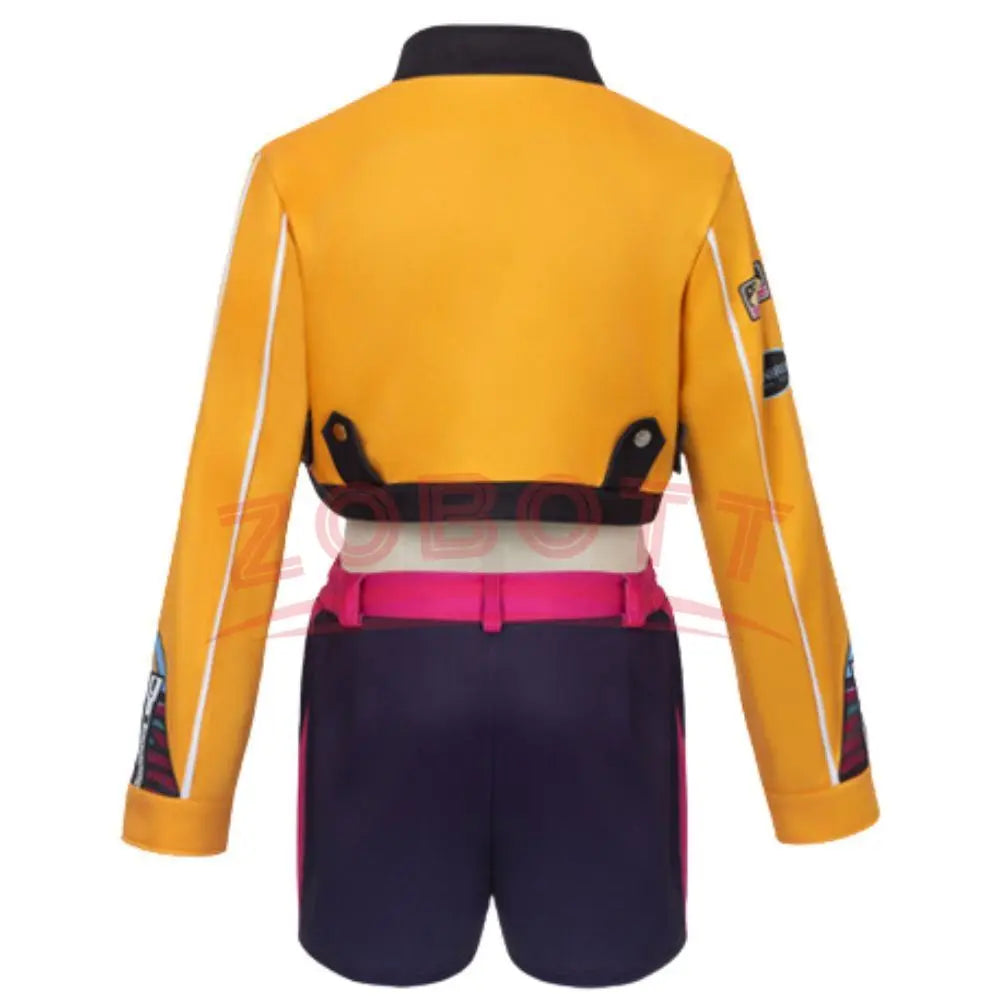 Costume jaune de K-Pop Mira Rumi Zoey Demon Hunters