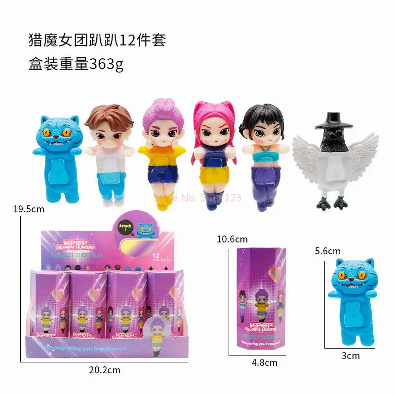 Figurines des Guerrière de K-Pop Demon Hunters, boite surprise